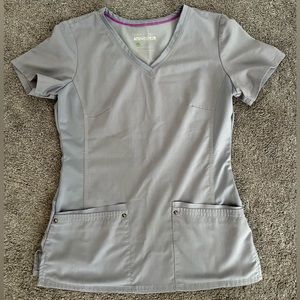 Scrub Top Purple Label